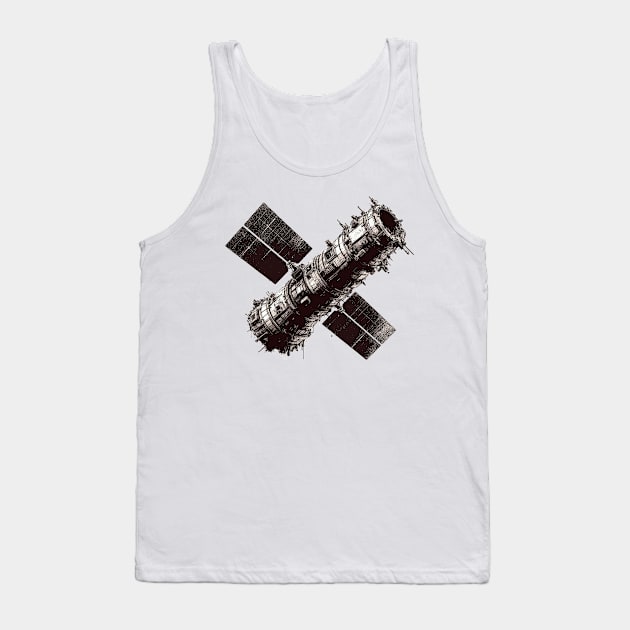 Satellite Tank Top by Vehicles-Art